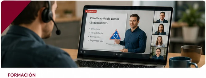 Formación en directo para futuros profesores y directores